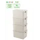 Корзина Violet 811896_4 24.50x33.50x35.50 см полипропилен цвет латте 4 шт