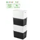 Корзина Violet 811914-4 24.50x33.50x35.50 см полипропилен цвет белый/черный 4 шт