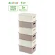 Корзина Violet 811476-6 25.50x26.50x36.50 см полипропилен цвет темно-коричневый/мокка 6 шт