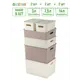 Корзина Violet 811486+6 24.50x33.50x35.50 см полипропилен цвет слоновая кость/мокка 6 шт