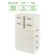 Корзина Violet 811482+8 25.50x26.50x36.50 см полипропилен цвет слоновая кость 8 шт