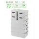 Корзина Violet 811942+8lg 25.50x26.50x36.50 см полипропилен цвет светло-серый 8 шт