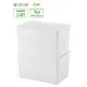 Корзина Violet 811914_2 25.50x26.50x36.50 см полипропилен цвет белый 2 шт