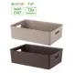 Корзина Violet 811870-2 24.50x16.50x35.50 см полипропилен цвет мокка/темно-коричневый 2 шт