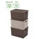 Корзина Violet 811897-3bm 24.50x33.50x35.50 см полипропилен цвет темно-коричневый/мокка 3 шт