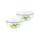 Салатник Elan Gallery "Лимоны" New Bone China 15х15х7 см 700 мл 2 шт