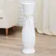 Ваза напольная Simaland "Данте" 16x60 см, зигзаг, со шнурком, талия, цвет белый