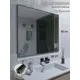 Зеркало в раме Toda Alma 92x81 см цвет профиля золотисто-оливковый
