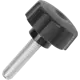Фиксатор пластиковый с рукояткой Tech-Krep D42 М10x40 мм черный
