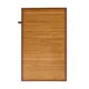Коврик для ванной Аквалиния Wood 50x80см цвет коричневый