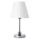 Настольная лампа Arte lamp Elba E27 1x60 хром