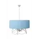 Люстра подвесная ABRASAX L.8303-5CREAM/G-SHADE 5 ламп цвет бежевый