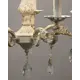 Люстра подвесная Abrasax L.8401-5CREAM/G 5 ламп цвет бежевый