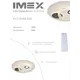Люстра на штанге светодиодная IMEX с пультом управления изменение оттенков белого цвет белый