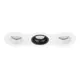 Светильник точечный Встраиваемый LIGHTSTAR Domino D636060706 под отверстие 90 мм 6.8 м² цвет белый/черный