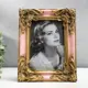 Фоторамка настольная Simaland Цветы в уголках с пышной листвой розовая с золотом 20x15.5 см 53837