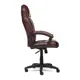 Кресло компьютерное Tetchair заменитель кожи цвет коричневый 10200