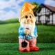 Садовая фигура Хорошие сувениры Гном с вилами 35x15x12см
