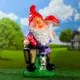 Садовая фигура Хорошие сувениры Гном с грибами 45x28x58см