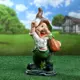 Садовая фигура Хорошие сувениры Гном с тыквой 19x38см