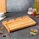 Доска разделочная для подачи Рибай Доброе дерево 30x20 см массив ясеня