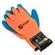 Перчатки акриловые EKF Professional pe10lt-9-pro, с рельефным латексным покрытием утепленные, размер L