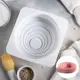 Форма для муссовых десертов и выпечки Доляна «Рябь» 18×18 см внутренний размер 16×6.5 см цвет белый