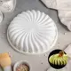 Форма для муссовых десертов и выпечки Доляна «Нежная сладость» 20×4.5 см цвет белый