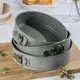 Набор форм для выпечки разъёмных с антипригарным покрытием «Элин Мрамор. Круг» 22/24/26 см