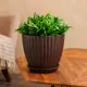 Горшок цветочный 2935461 Керамика ручной работы 10 см 3.5 л керамика коричневый