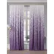 Комплект штор Comfy Way Виринет TD-958418 на шторной ленте, 260x150 см, цвет белый