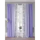 Комплект штор Comfy Way Крензес TD-958512 на шторной ленте, 260x150 см, цвет разноцветный