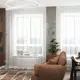 Тюль "Паутинка" 500x240 цвет белый на шторной ленте