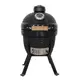 Угольный керамический гриль Kamado BONO Picnic Black 570x50 см