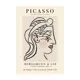 Постер на холсте Пабло Пикассо - Профиль 60x90 см в подарочном тубусе без рамы