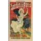 Постер Афиша - Jardin de Paris 60x90 см в раме