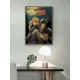 Постер на холсте JoJo 50x70 см в подарочном тубусе без рамы Аниме