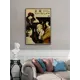 Постер на холсте Великий из бродячих псов 60x90 см в подарочном тубусе без рамы Аниме