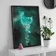 Постер Гарри Поттер - Патронус Лань 50x70 см без рамы из фильма