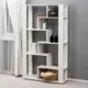 Стеллаж Letta 91.6x157.2x28 см ЛДСП цвет белый нагрузка на полку до 5 кг