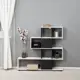 Стеллаж Letta 110x106.5x22 см ЛДСП цвет белый нагрузка на полку до 5 кг