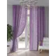 Штора Comfy Way Ланмрифес TD-948153 на шторной ленте 150x250 см, цвет белый