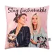 Чехол на подушку Этель "Stay fashionable" 40x40 см, 100% п/э, велюр