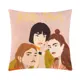 Чехол на подушку Этель "Girls power" 40x40 см 100% п/э велюр