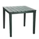 Стол садовый Ellastik-plast 7072924 Прованс квадратный темно-зеленый 80x80 см