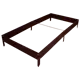 Грядка оцинкованная 100x200 см цвет коричневый