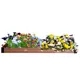 Ограждение для грядки Garden Dreams ДПК комплект 0.8x2 м