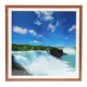 Фоторамка 50x50 (2N99) орех (пластиковый экран)