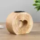 Подсвечник дерево на 1 свечу "Спил- сердечко" 9x10x5 см