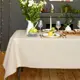 Скатерть Этель 240x165 см цвет кофейный с золотой нитью 100% хлопок 163 г/м2